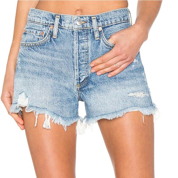 Agolde Pants - Agolde Parker Denim Short- Size 23